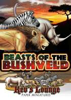 Kev's Lounge Paper Minis: Beasts of the Bushveld