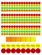 Relic Worlds Showdown Counters - Discovery Markers