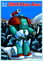 SAN-X9 BuruBuru Paper Model