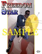 Joe Singleton's Art of The Superverse: Freedom Star in Action