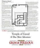 Temple of Greed - Adventure for Zweihander RPG