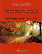 100 Random Encounters for on the Road or in the Wilderness - Supplement for Zweihander
