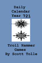 9253 Calendar daily year 721
