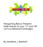 Male Names for your Historical Campaigns