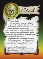Ultimate Spheres Cards: Death