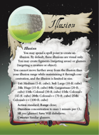 Ultimate Spheres Cards: Illusion
