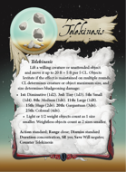 Ultimate Spheres Cards: Telekinesis