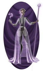 Purple Sorceress - Wizard RPG Stock Art