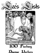 100 Fantasy Disease Vectors