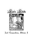 List Compendium, Volume 1
