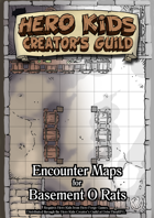 Encounter Maps - Basement O Rats