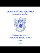 Pro RPG Audio: Medieval City: Arcane Book Shop