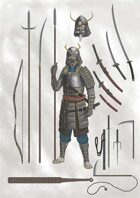 Lema's Stock Art #7: Japanese Medieval Equipment 1