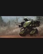 Lema Stockart #11: Bipedal tank