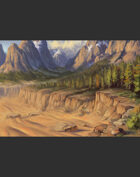 Lema Stockart #32: Landscape "Convergence"