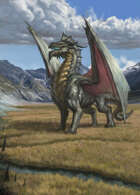 Lema Stockart #38: Coverart "Silver Dragon"