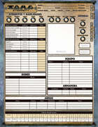 Torg Eternity - Hoja de personaje (character sheet)