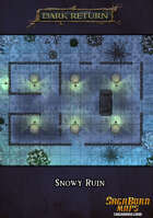 Map - Snowy Ruin 25x15