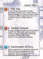 1. Vile Vial - Custom Card