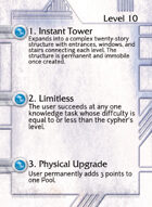 1. Instant Tower - Custom Card