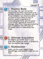 1. Shadow Body - Custom Card