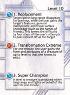 1. Replacement - Custom Card