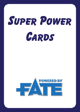Super Power Cards (for Fate Core)