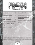 Fragments, Volume 1, #1