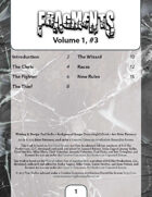 Fragments, Volume 1, #3