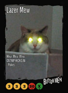 Lazer Mew - Custom Card