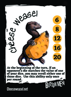 Cheese Weasel .................................... - Custom Card