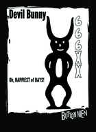 Devil Bunny - Custom Card