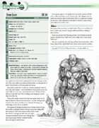 Five Moons RPG Monster Stat Block Preview: Stone Giant
