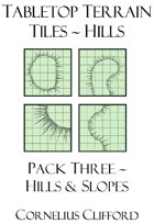 Tabletop Terrain Tiles - Hills & Slopes