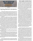 Big Bang Shootout: Introduction