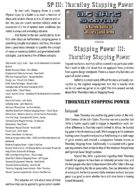 Big Bang Shootout: Stopping Power III: Thorniley Stopping Power