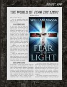 D6xD6 RPG Fear the Light World Setting