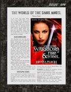 D6xD6 RPG Dark Angel World Setting