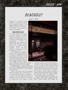 D6xD6 RPG Blackout World Setting