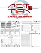Act Ten Character Sheet
