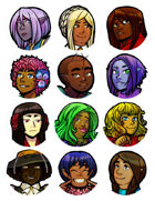 Costume Fairy Adventures - Portrait Pack #2