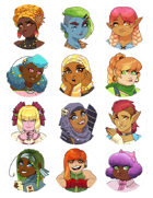 Costume Fairy Adventures - Portrait Pack #5