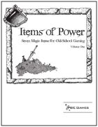 Items of Power - Volume One
