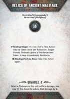 Relics of Ancient Malifaux