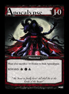 Apocalypse - Custom Card