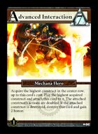 Advanced Interaction - Custom Card