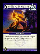 Ancillary Initiation - Custom Card