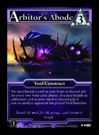 Arbitor's Abode - Custom Card