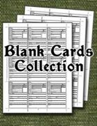Blank Cards Collection