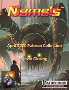 Name's Games April 2020 Collection